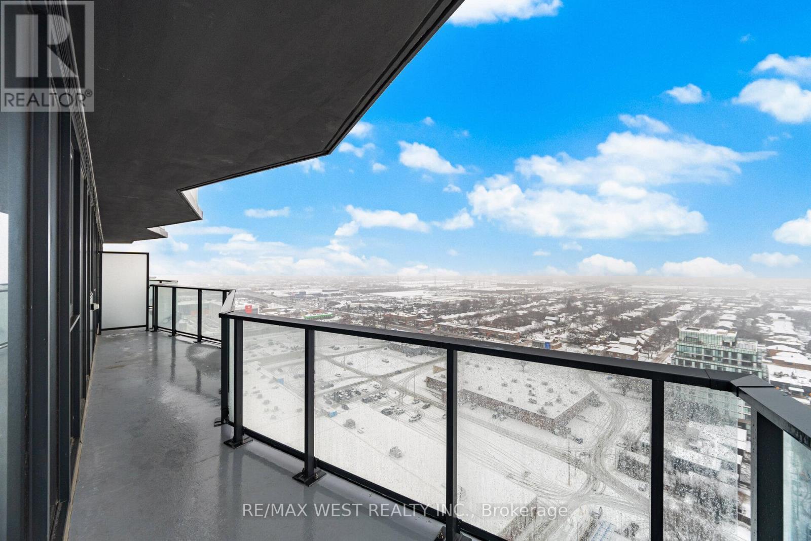 2304 - 36 Zorra Street, Toronto, ON - Outdoor With Balcony With View With Exterior