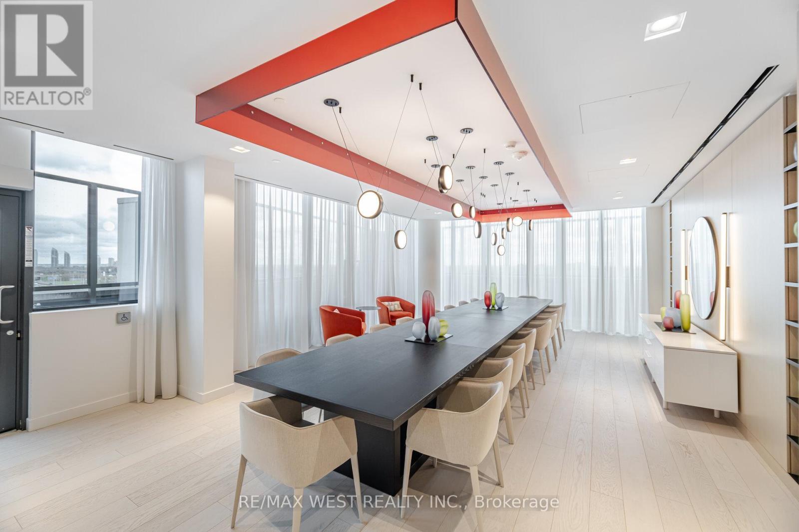 2304 - 36 Zorra Street, Toronto, ON - Indoor Photo Showing Dining Room