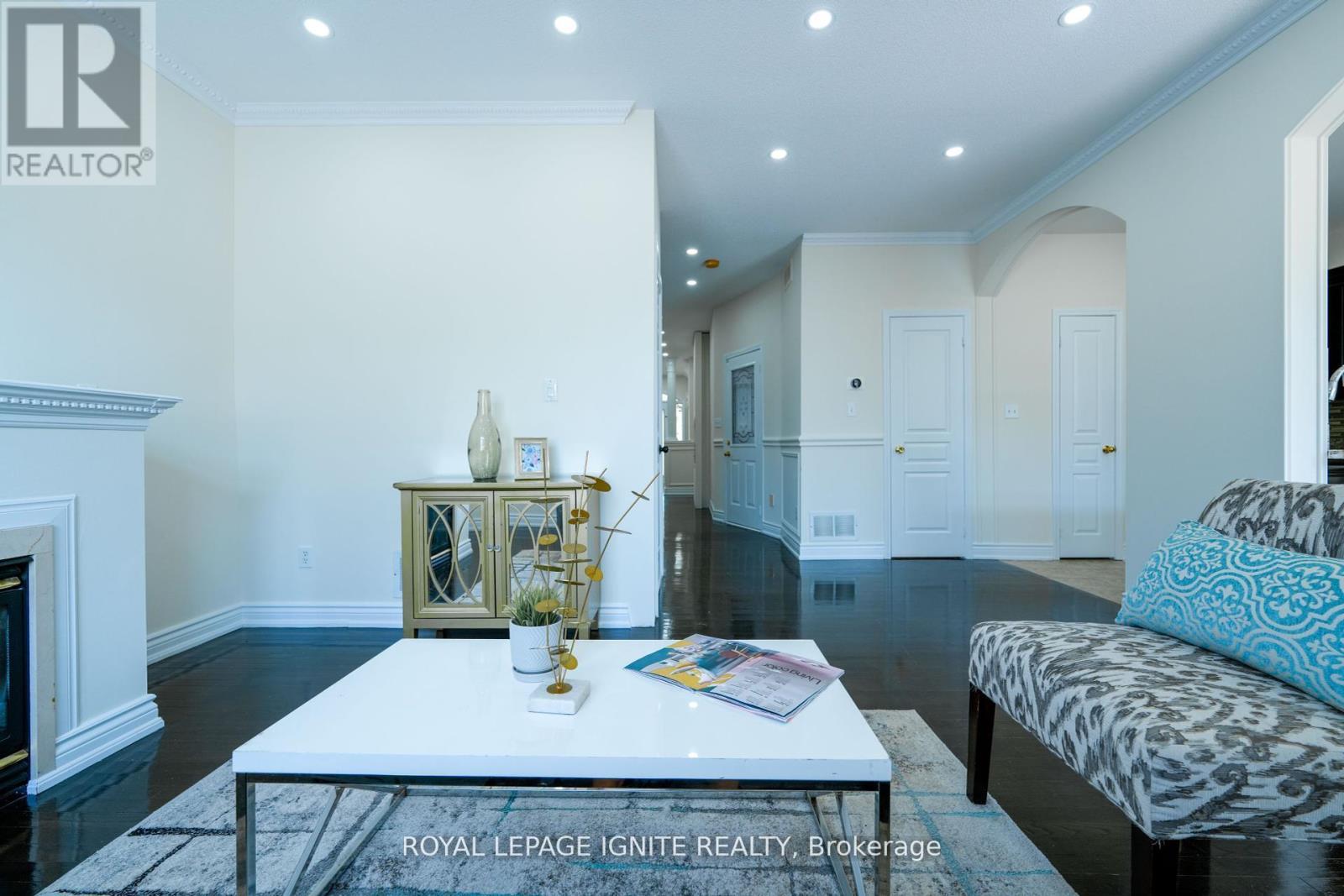 5 Dent Street, Ajax, ON - Indoor With Fireplace