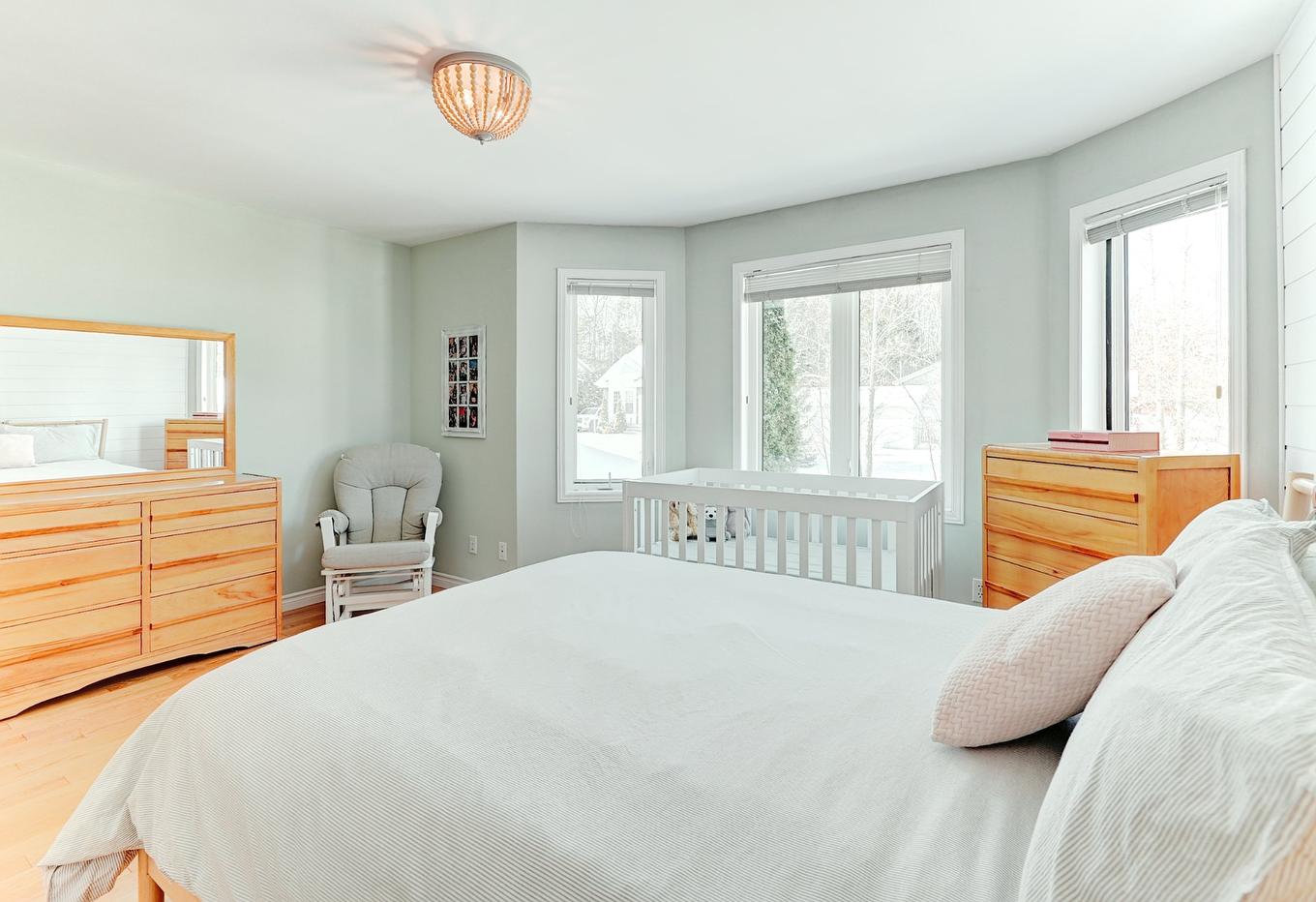 Primary bedroom - 4587 Rue Du Calembour, Sherbrooke (Brompton/Rock Forest/Saint-Élie/Deauville), QC - Indoor Photo Showing Bedroom
