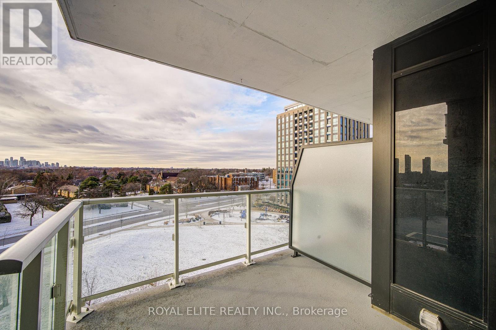 535 - 20 O'Neill Road, Toronto, ON - Outdoor With Balcony With Exterior