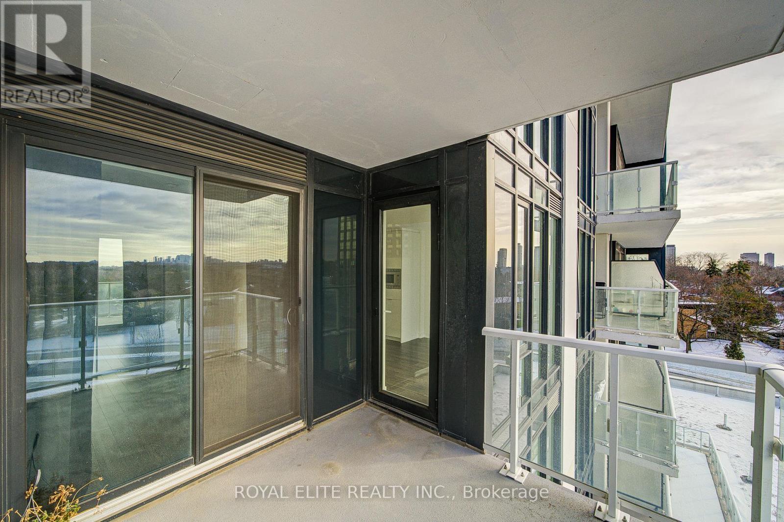 535 - 20 O'Neill Road, Toronto, ON - Outdoor With Balcony With Exterior