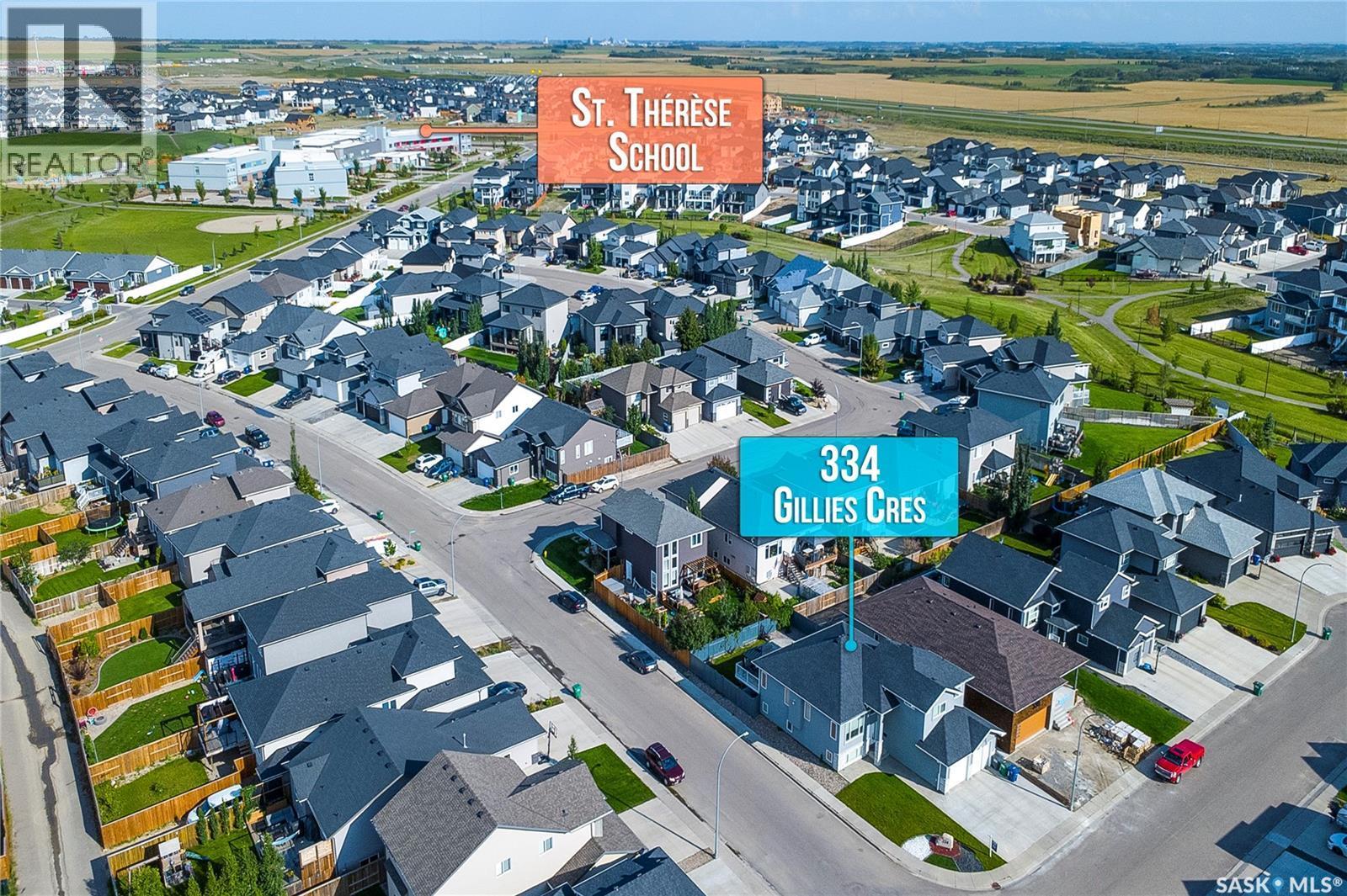 334 Gillies Crescent, Saskatoon, SK - Outdoor With View