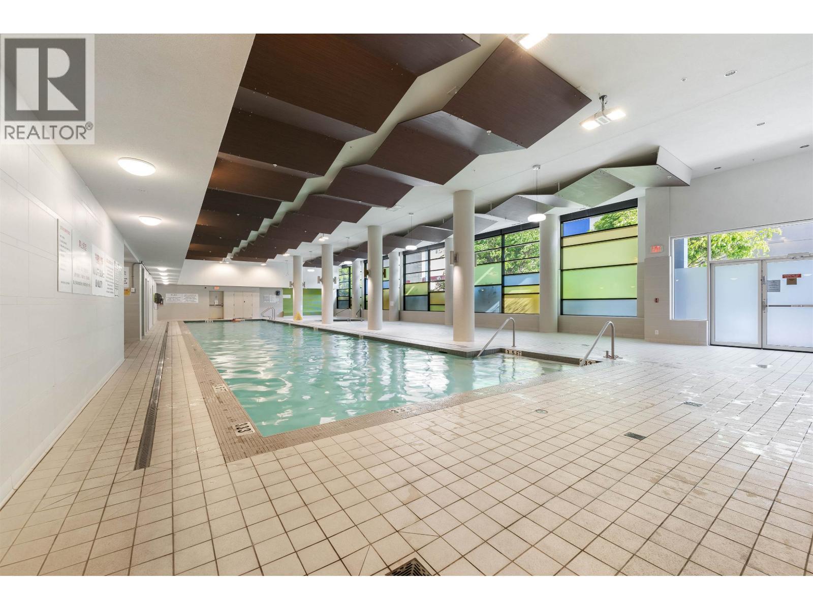 1110 7888 Ackroyd Road, Richmond, BC - Indoor Photo Showing Other Room With In Ground Pool