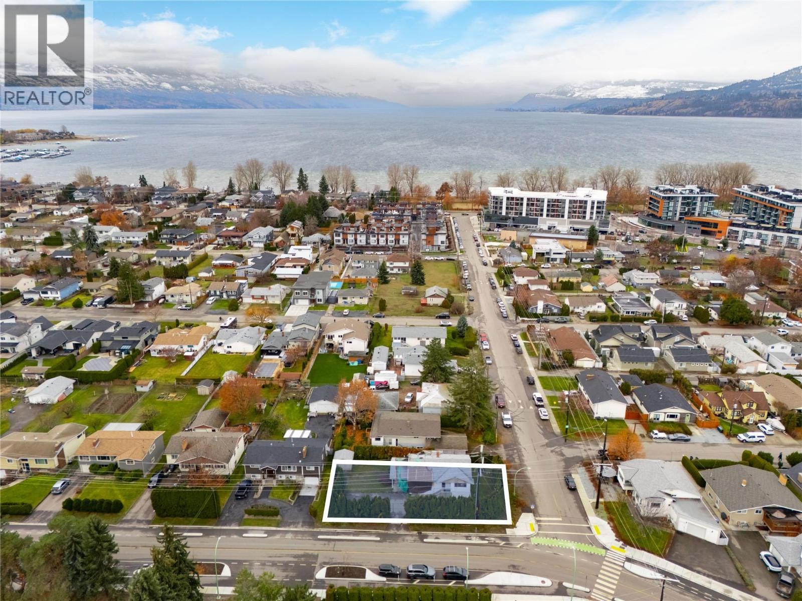 3514 Casorso Road, Kelowna, BC - Outdoor With Body Of Water With View
