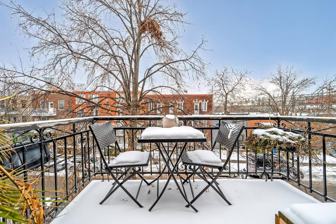 Balcony - 2416 Av. D'Orléans, Montréal (Mercier/Hochelaga-Maisonneuve), QC - Outdoor