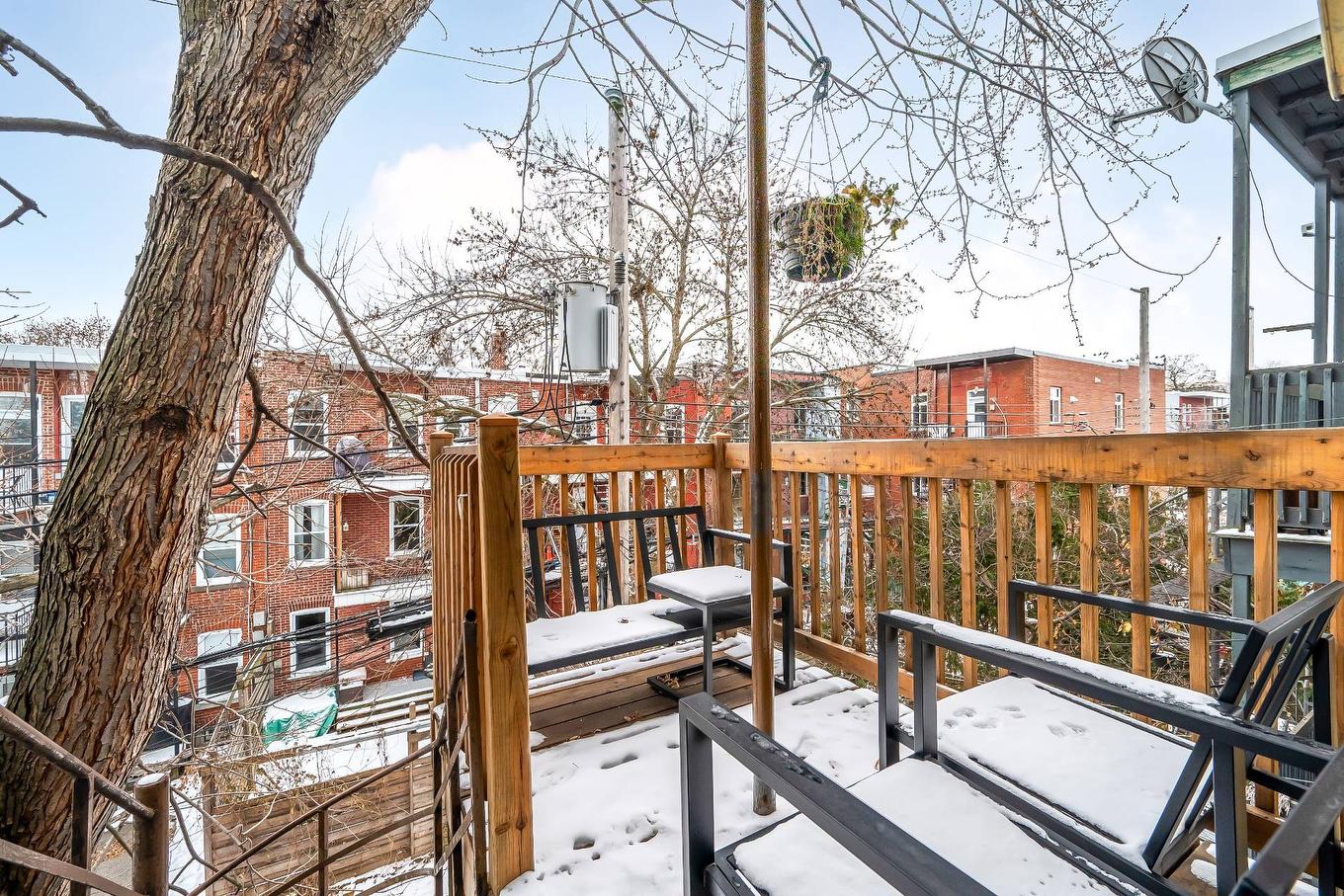 Balcony - 2416 Av. D'Orléans, Montréal (Mercier/Hochelaga-Maisonneuve), QC - Outdoor