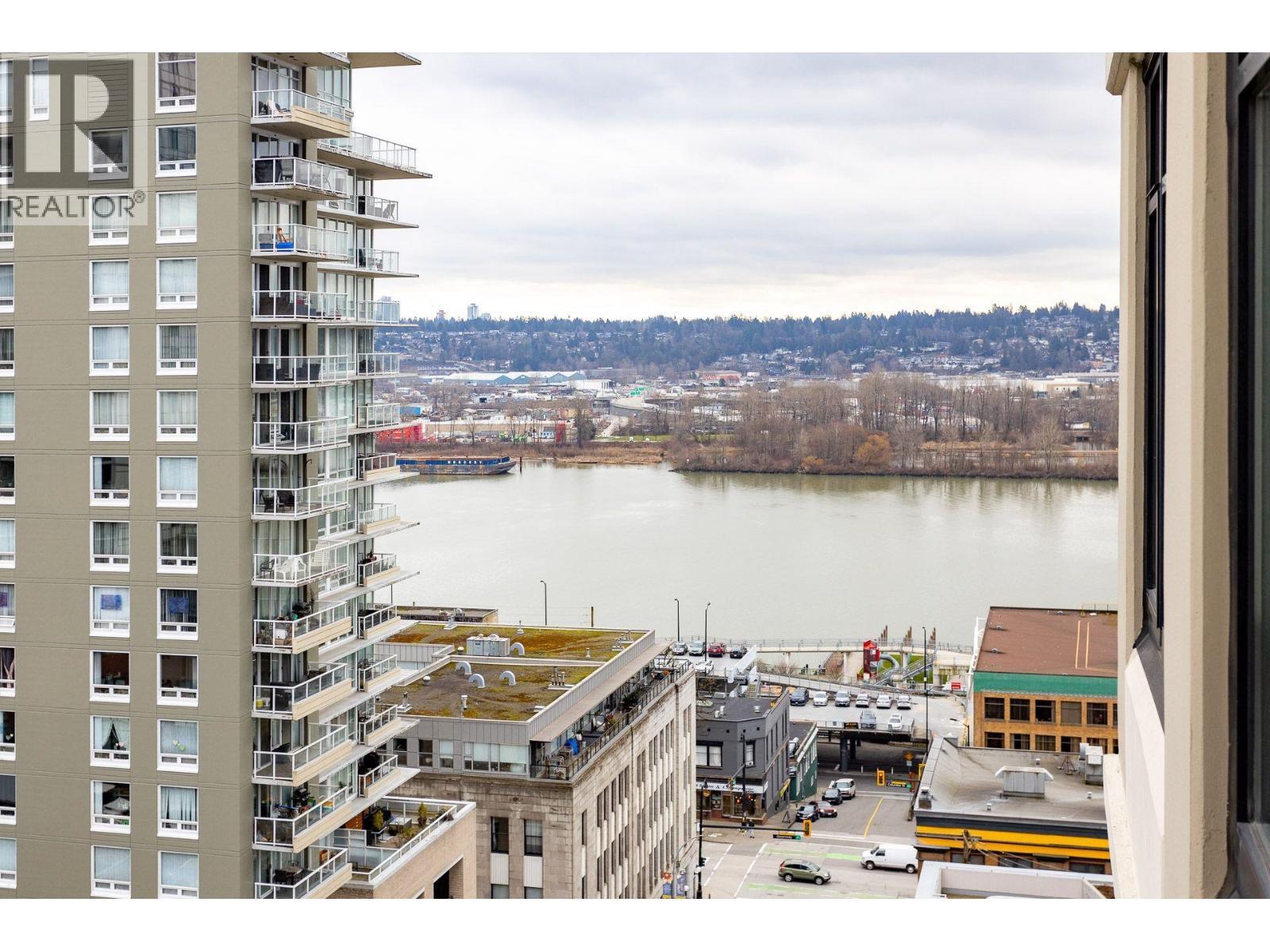 1106 610 Victoria Street, New Westminster, BC - Outdoor With Balcony With View