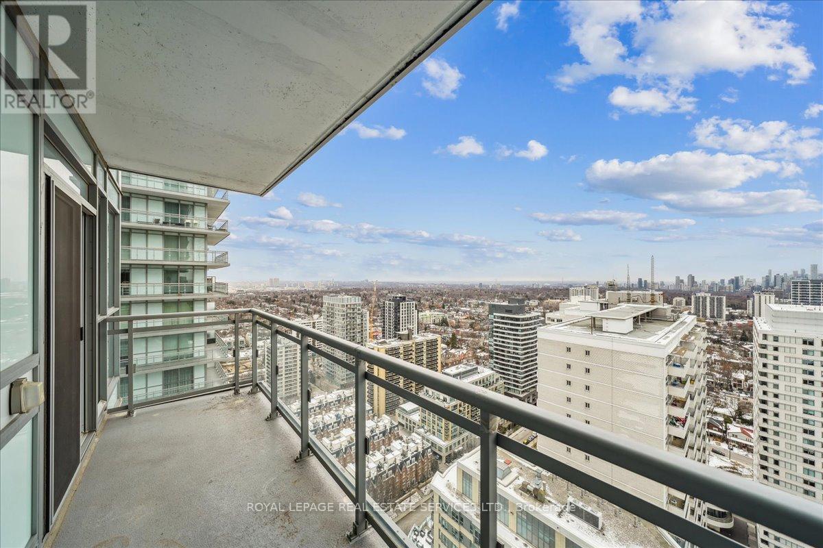 2807 - 89 Dunfield Avenue, Toronto, ON - Outdoor With Balcony With View With Exterior