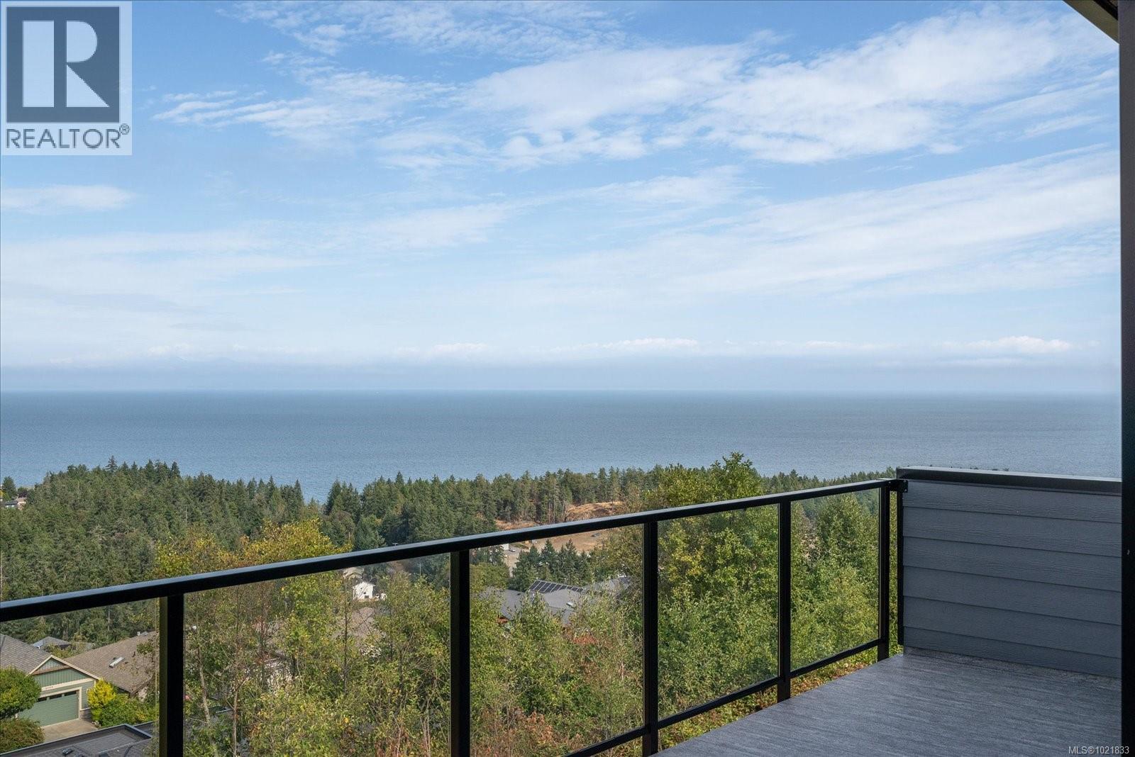 Balcony featuring a water view - 4680 Ambience Dr, Nanaimo, BC - Outdoor With Body Of Water With View