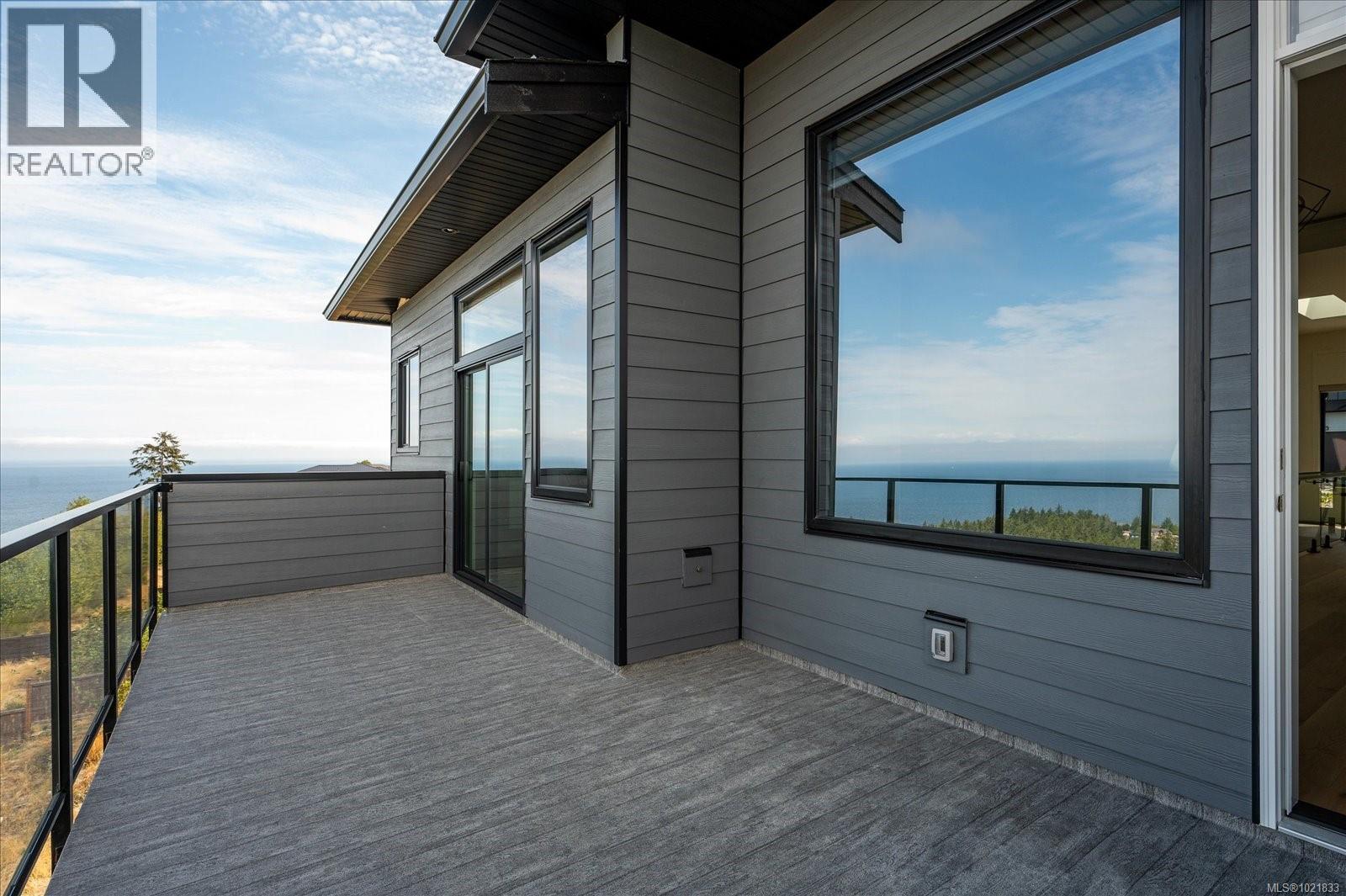 Balcony featuring a water view - 4680 Ambience Dr, Nanaimo, BC - Outdoor With Body Of Water With Exterior