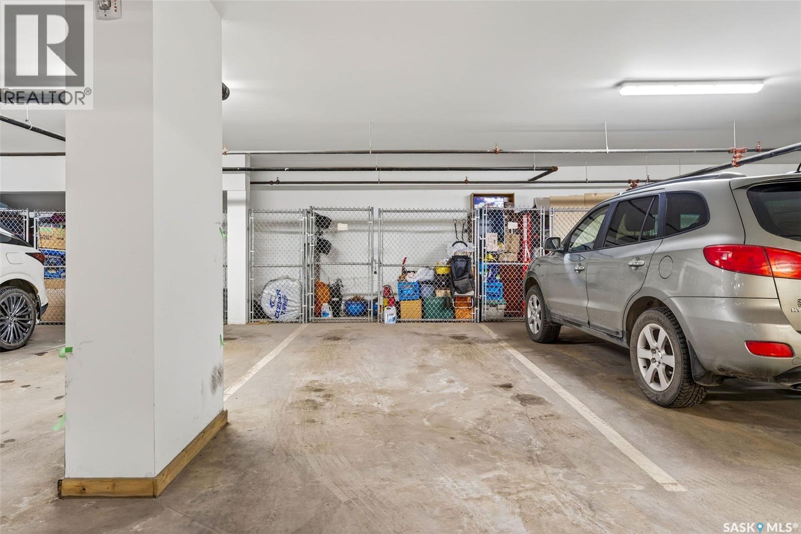304 2800 Lakeview Drive, Prince Albert, SK - Indoor Photo Showing Garage