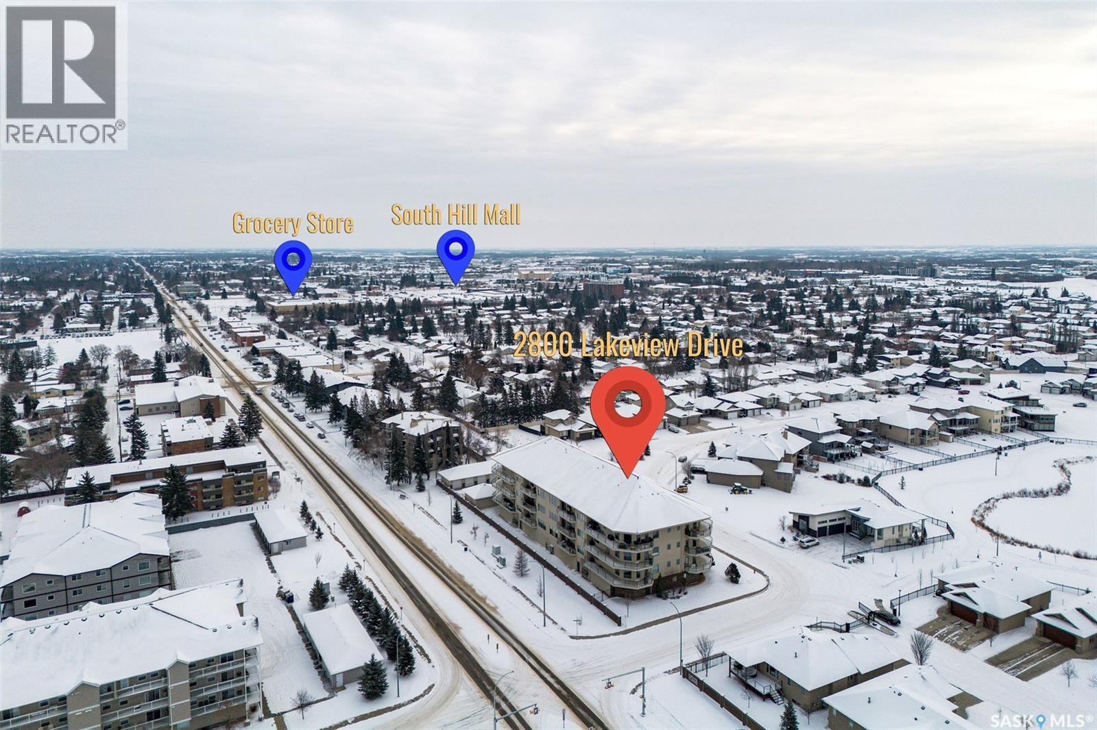 304 2800 Lakeview Drive, Prince Albert, SK - Outdoor With View