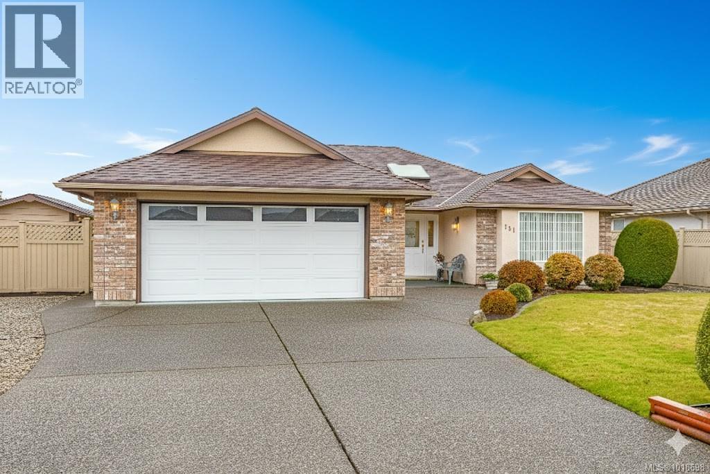 Home w/ VIRTUAL blue sky added - 751 Anson Pl, Qualicum Beach, BC - Outdoor With Facade