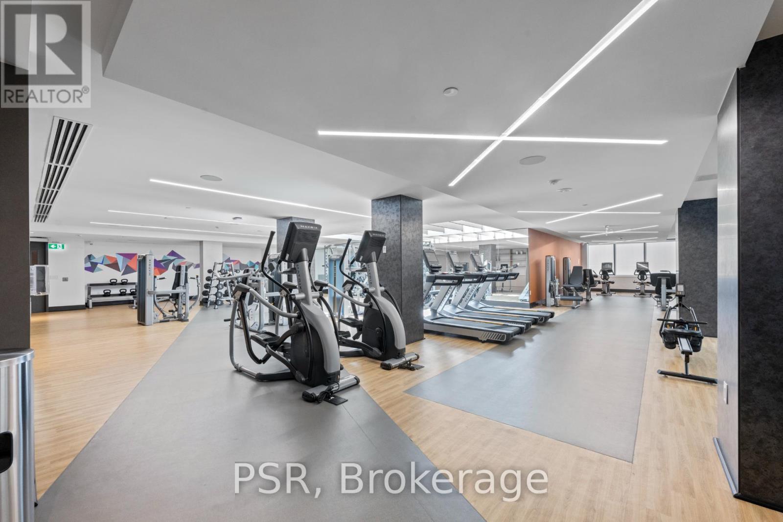 703 - 299 Campbell Avenue, Toronto, ON - Indoor Photo Showing Gym Room