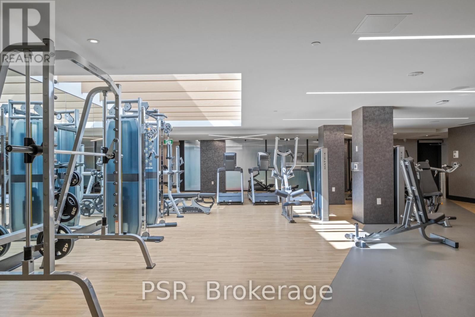 703 - 299 Campbell Avenue, Toronto, ON - Indoor Photo Showing Gym Room