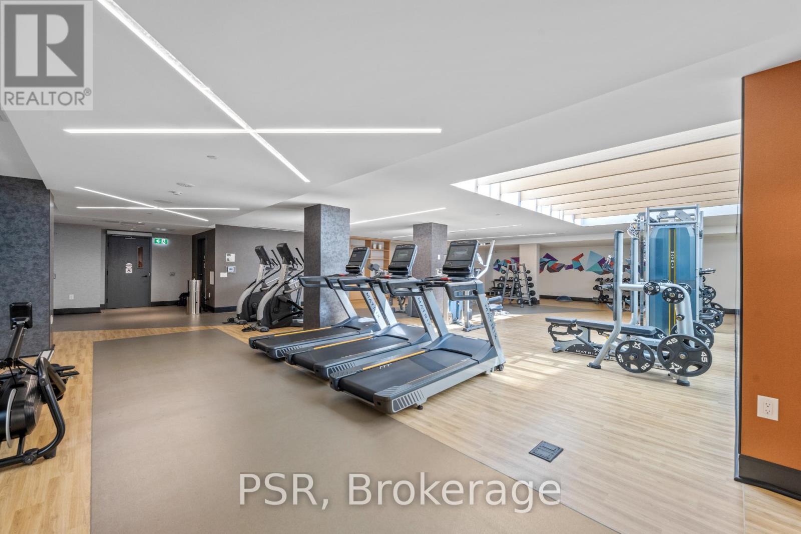 703 - 299 Campbell Avenue, Toronto, ON - Indoor Photo Showing Gym Room