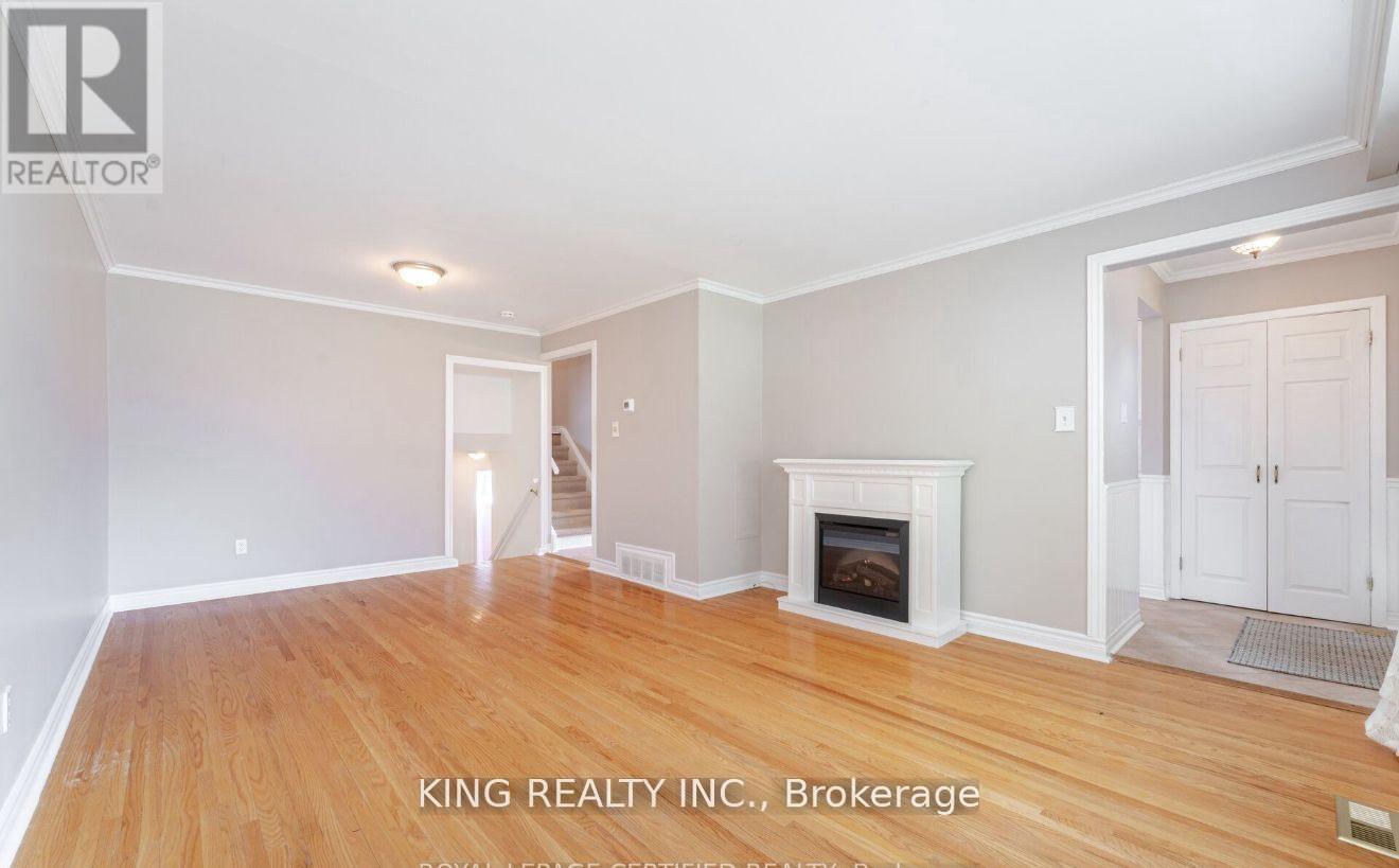 43 Grange Drive, Brampton, ON - Indoor With Fireplace