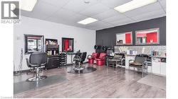 Misc room featuring a paneled ceiling -