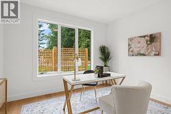 This bedroom/office is at the front of the home - a great location if you are meeting clients or hosting guests -