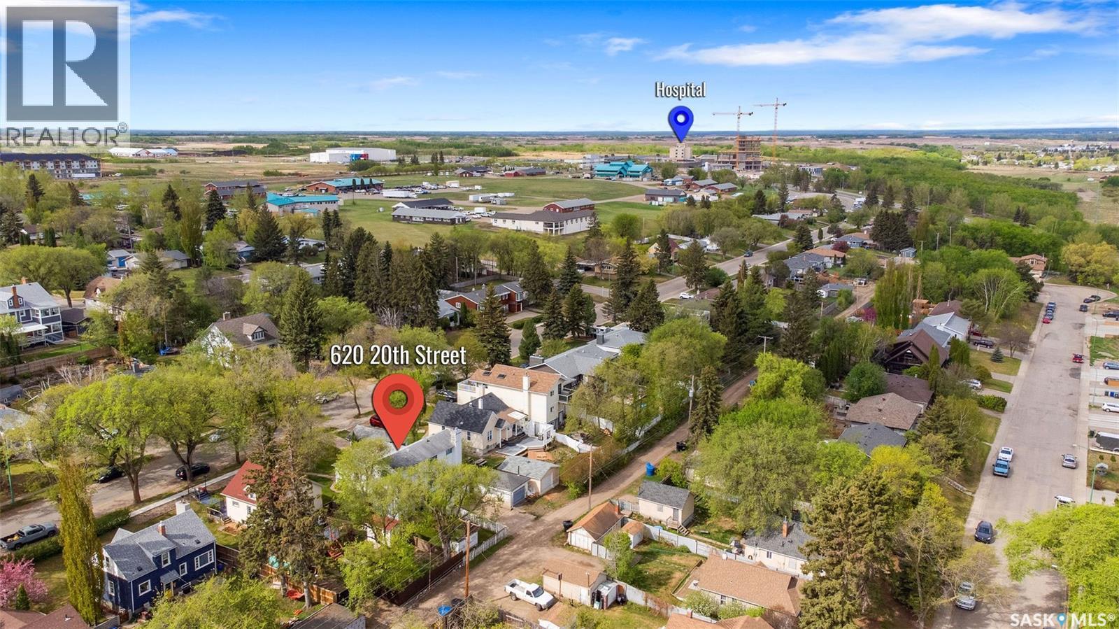 620 20Th Street W, Prince Albert, SK - Outdoor With View