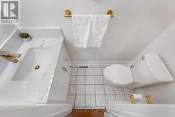 2-Piece Powder Room with new vanity & mirrors -