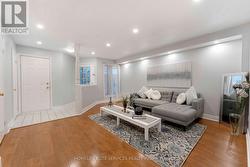 Living Room with potlights -