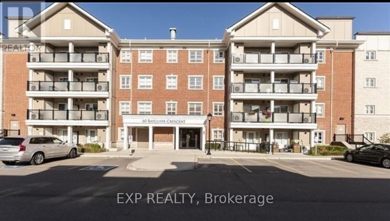 205 - 60 Baycliffe Crescent, Brampton, ON - Outdoor With Balcony With Facade