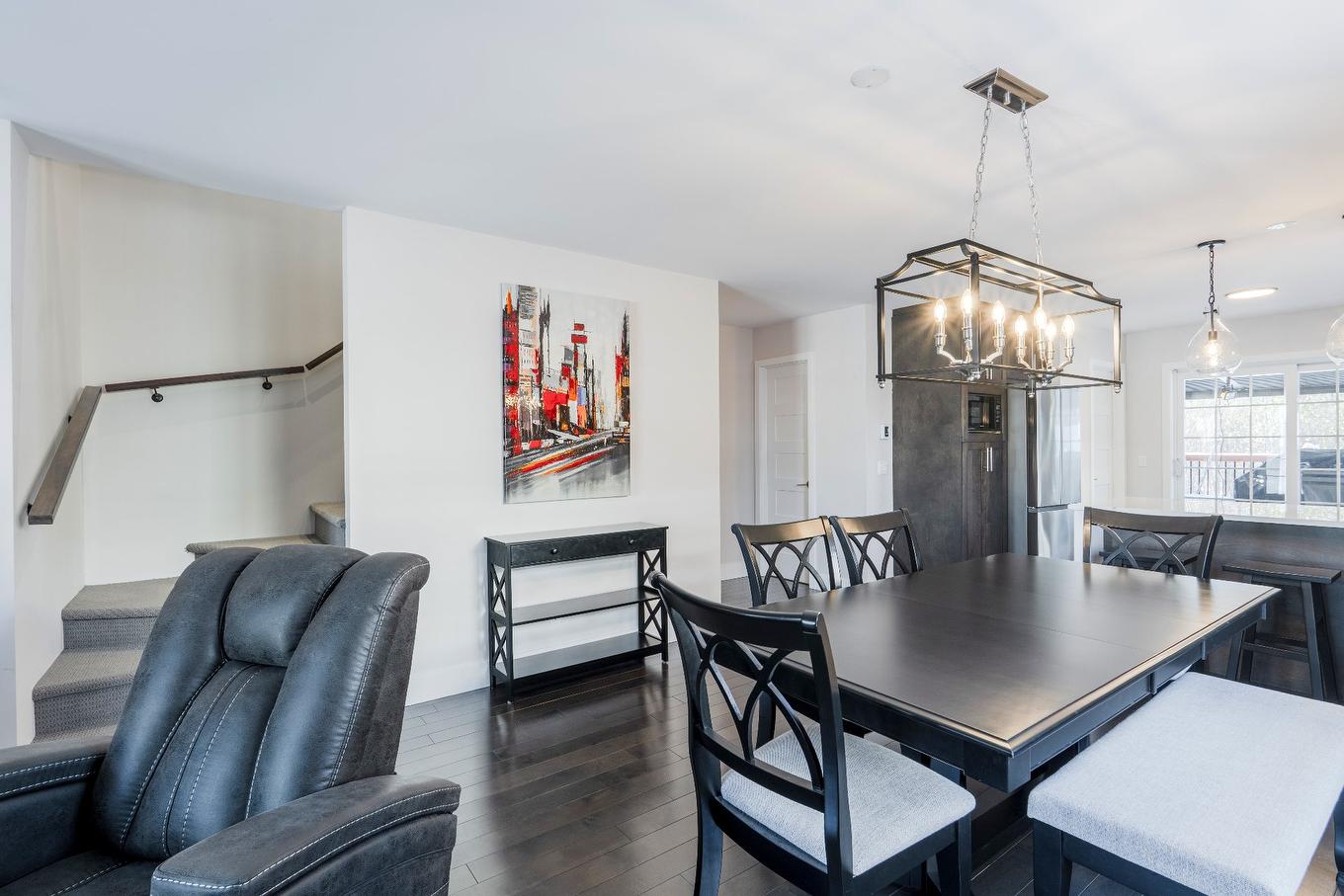 Salle à manger - 4787 Rue Maréchal, Sherbrooke (Brompton/Rock Forest/Saint-Élie/Deauville), QC - Indoor Photo Showing Dining Room