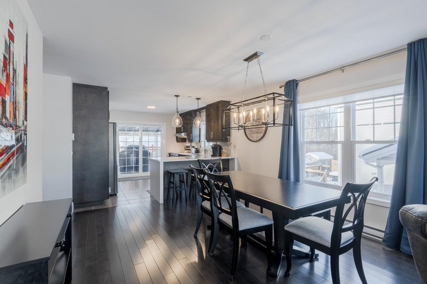 Salle à manger - 4787 Rue Maréchal, Sherbrooke (Brompton/Rock Forest/Saint-Élie/Deauville), QC - Indoor Photo Showing Dining Room