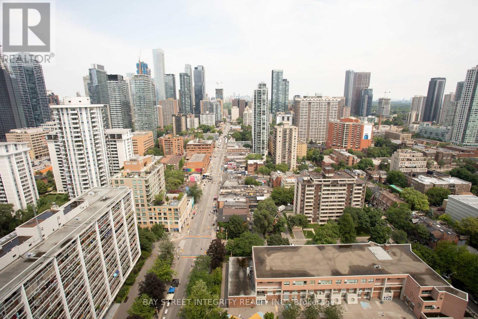 3206 - 85 Wood Street, Toronto, ON - Outdoor With View