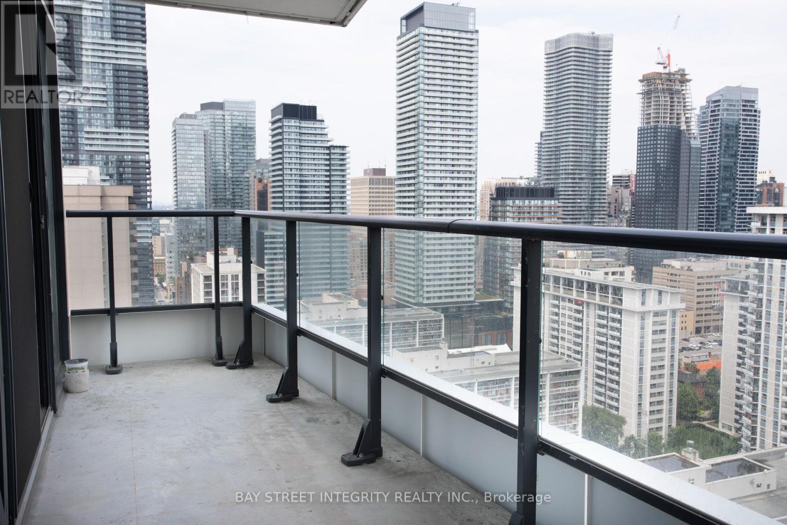 3206 - 85 Wood Street, Toronto, ON - Outdoor With Balcony