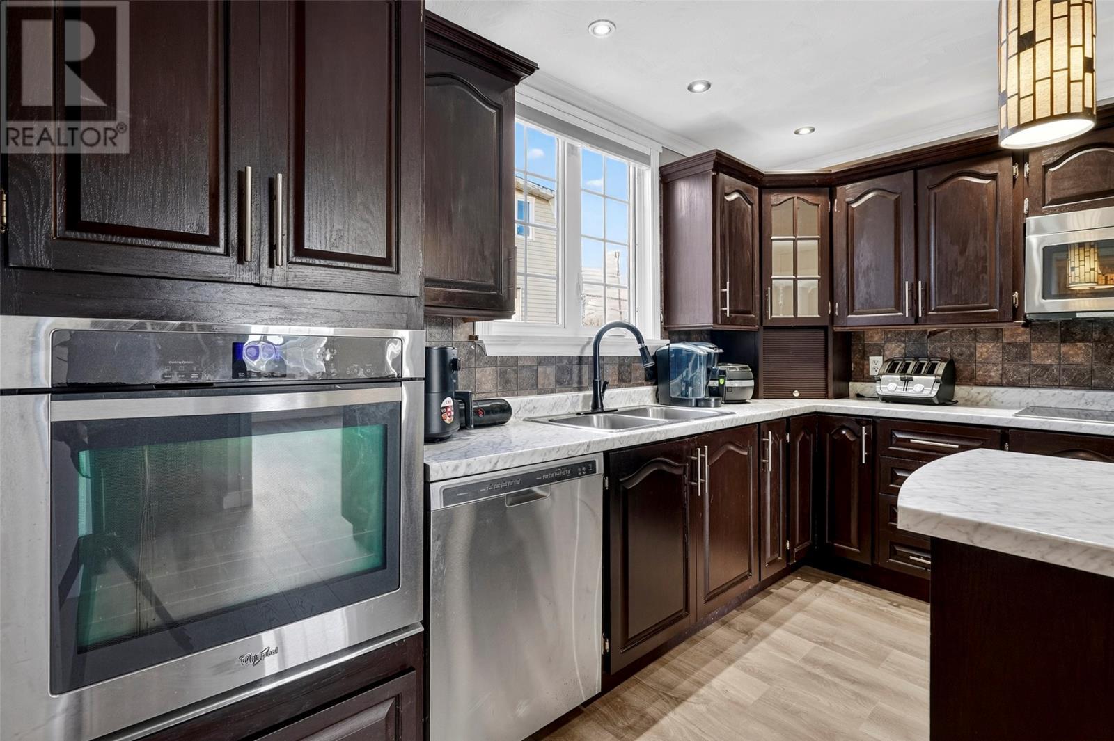 70 Marine Drive, Southern Harbour, NL - Indoor Photo Showing Kitchen With Double Sink