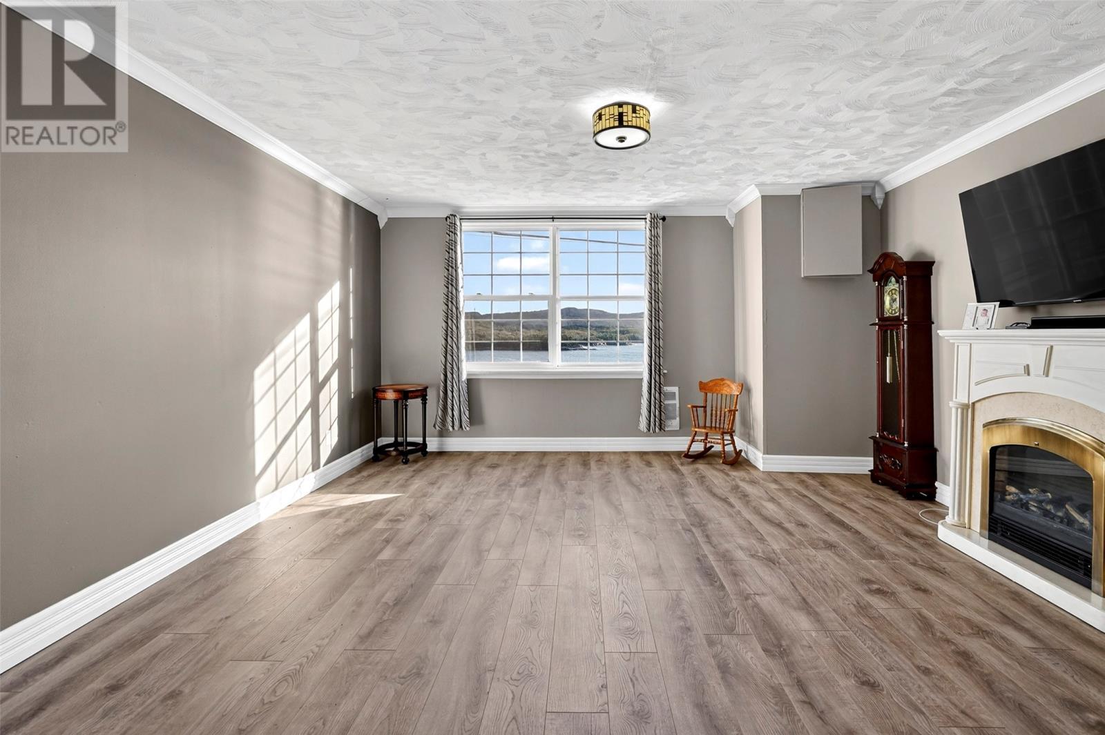 70 Marine Drive, Southern Harbour, NL - Indoor With Fireplace