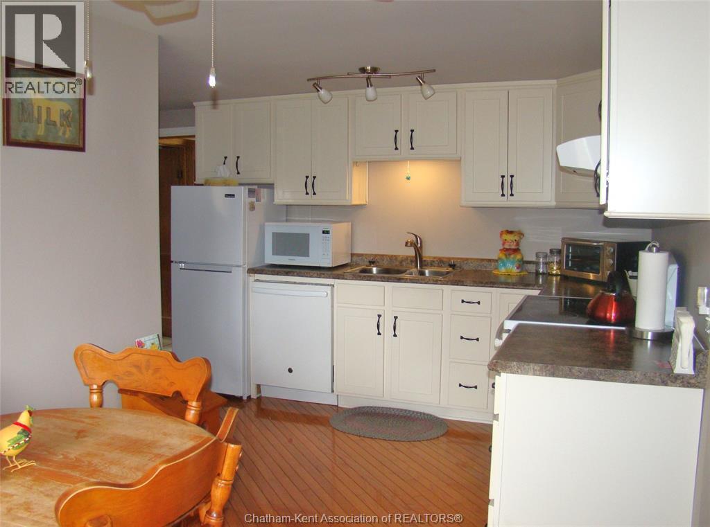 7914 Haggerty Road, Dawn-Euphemia, ON - Indoor Photo Showing Kitchen With Double Sink
