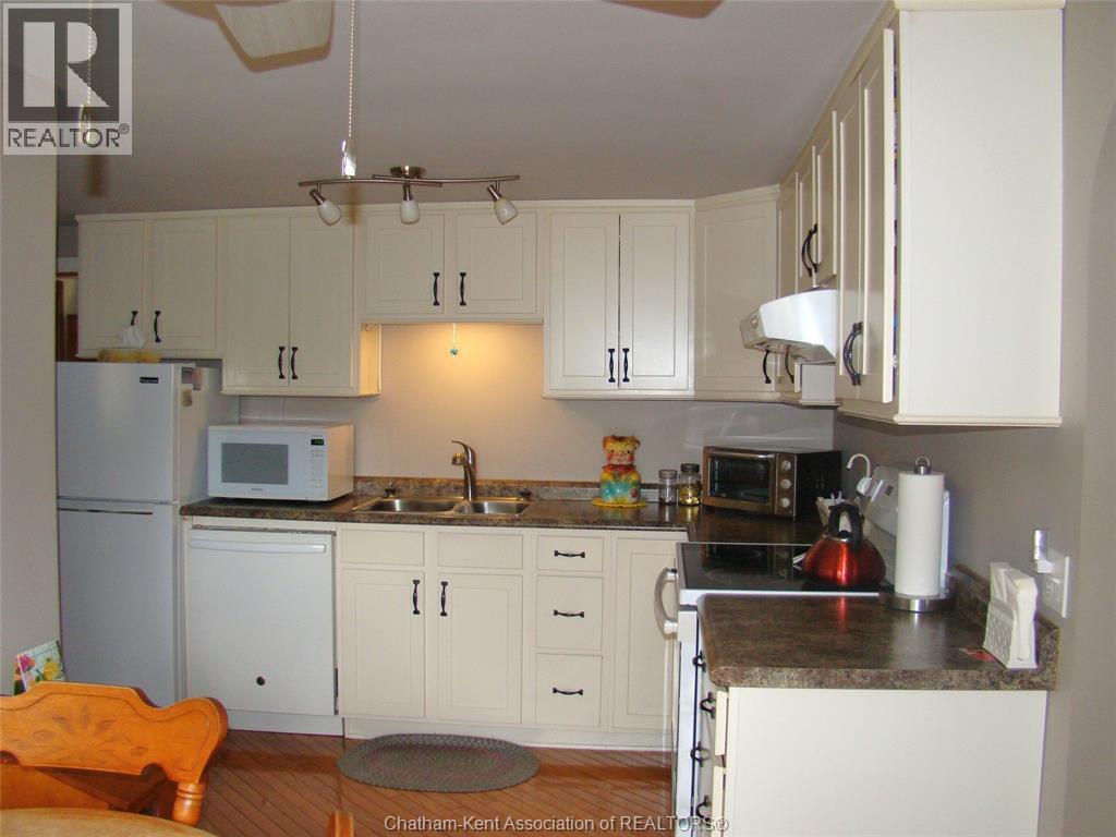 7914 Haggerty Road, Dawn-Euphemia, ON - Indoor Photo Showing Kitchen With Double Sink