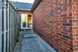 Walk out from living room -