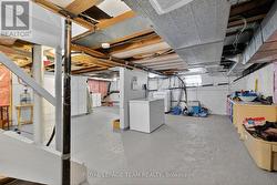 Basement with laundry -