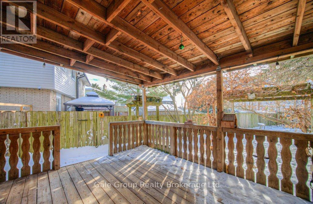 B - 808 Walter Street, Cambridge, ON - Outdoor With Deck Patio Veranda With Exterior