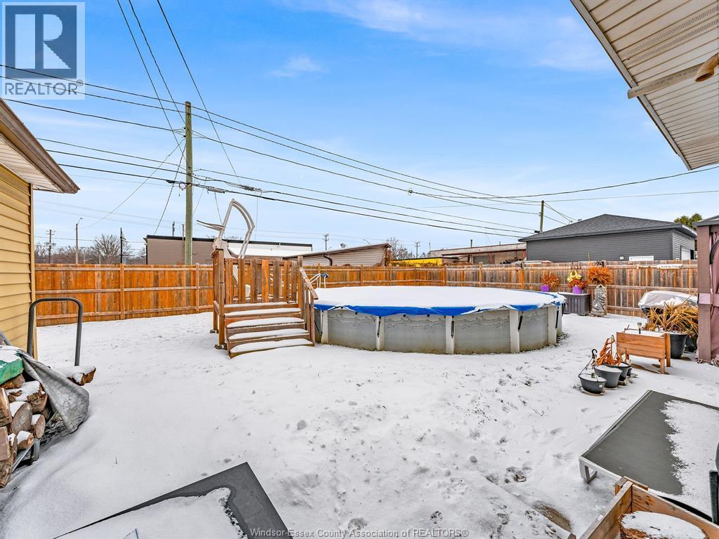 3691 Riberdy Road, Windsor, ON - Outdoor With Above Ground Pool