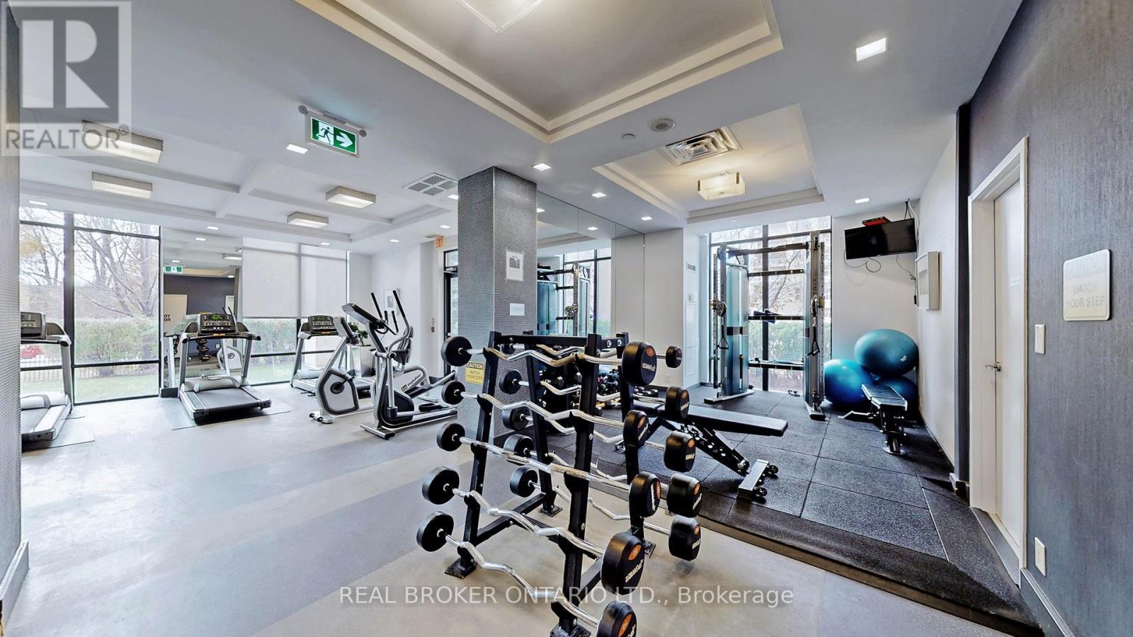103 - 520 Steeles Avenue W, Vaughan, ON - Indoor Photo Showing Gym Room