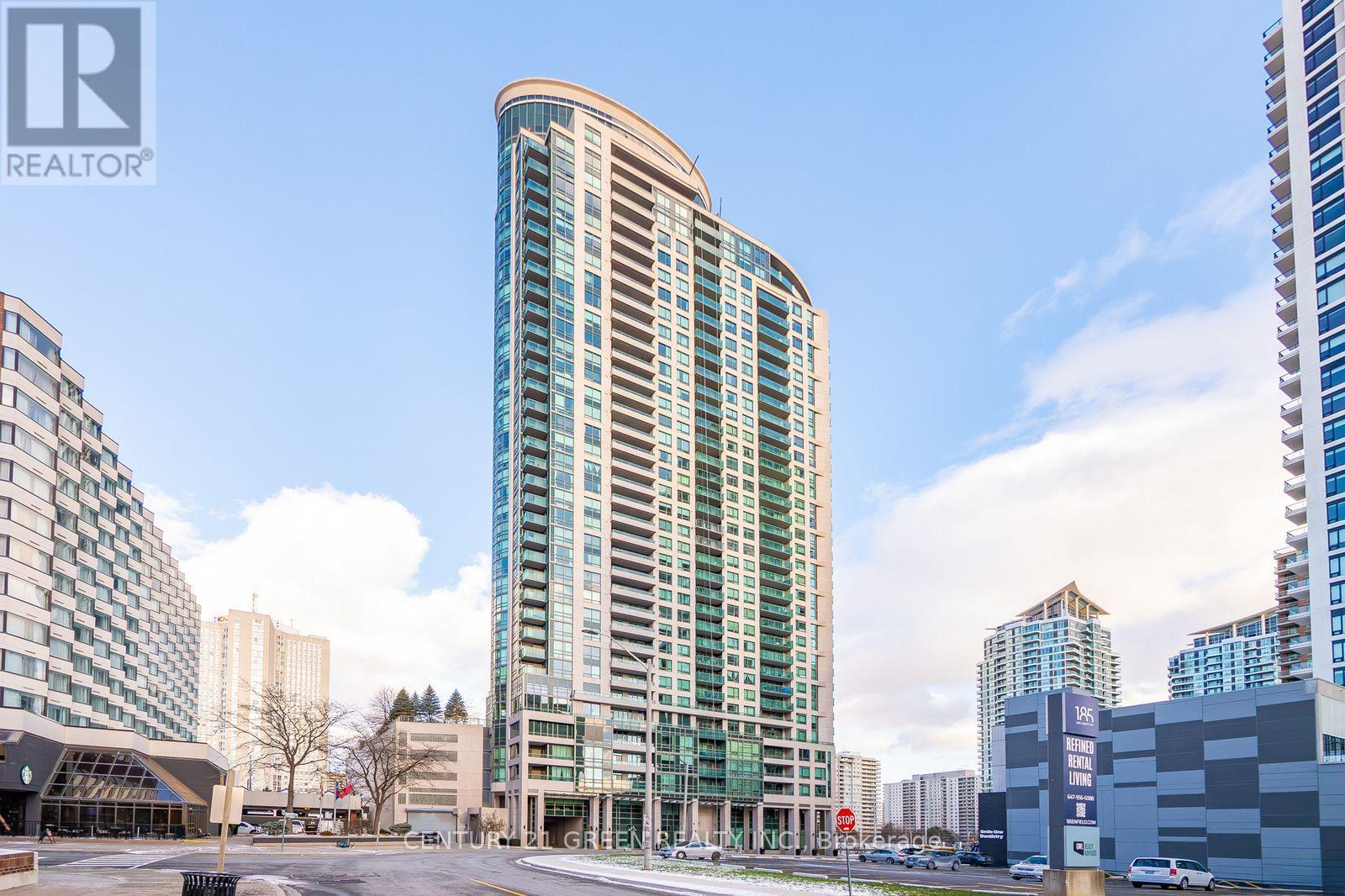 2909 - 208 Enfield Place, Mississauga, ON - Outdoor With Facade