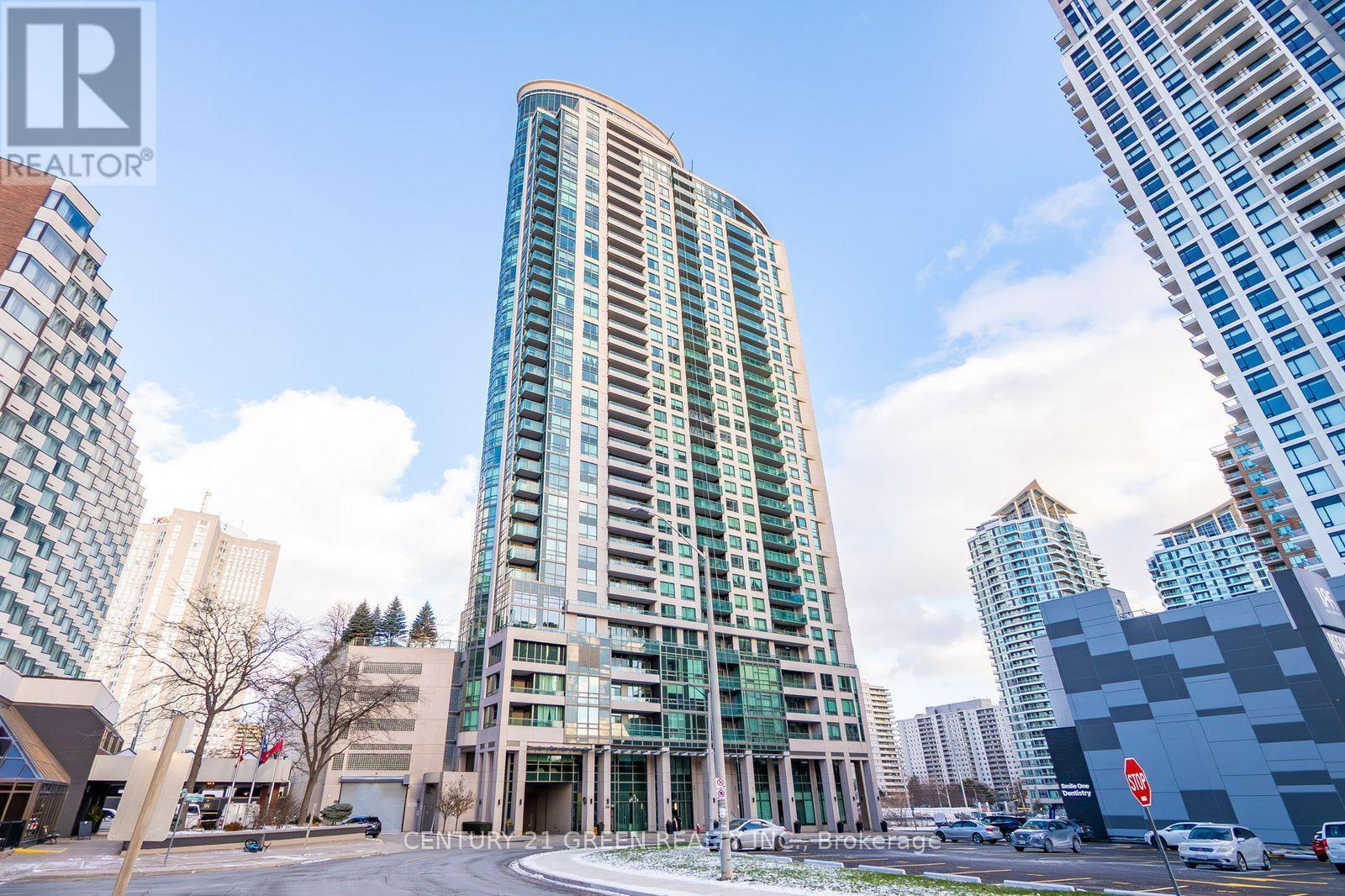 2909 - 208 Enfield Place, Mississauga, ON - Outdoor With Facade