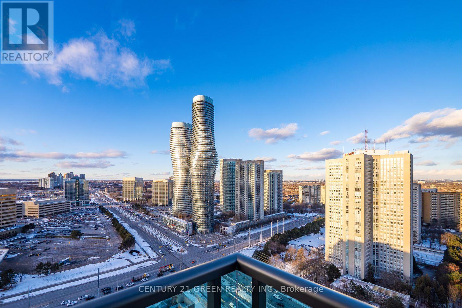 2909 - 208 Enfield Place, Mississauga, ON - Outdoor With View