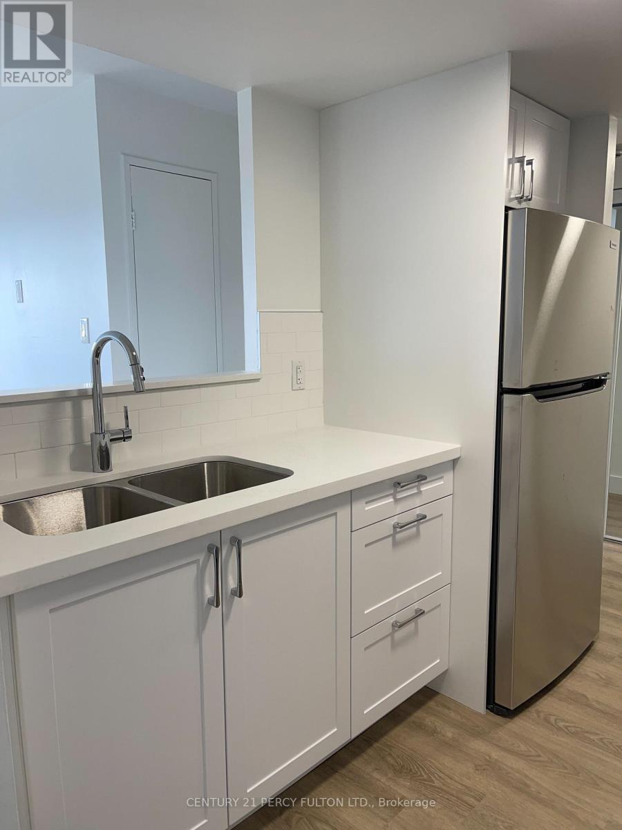 201 - 19 Regency Crescent, Whitby, ON - Indoor Photo Showing Kitchen With Double Sink