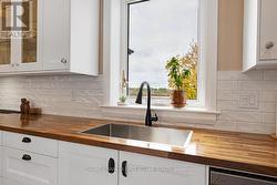 Kitchen view of the river -