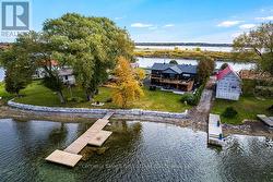 Home has two waterfronts, each with a dock -