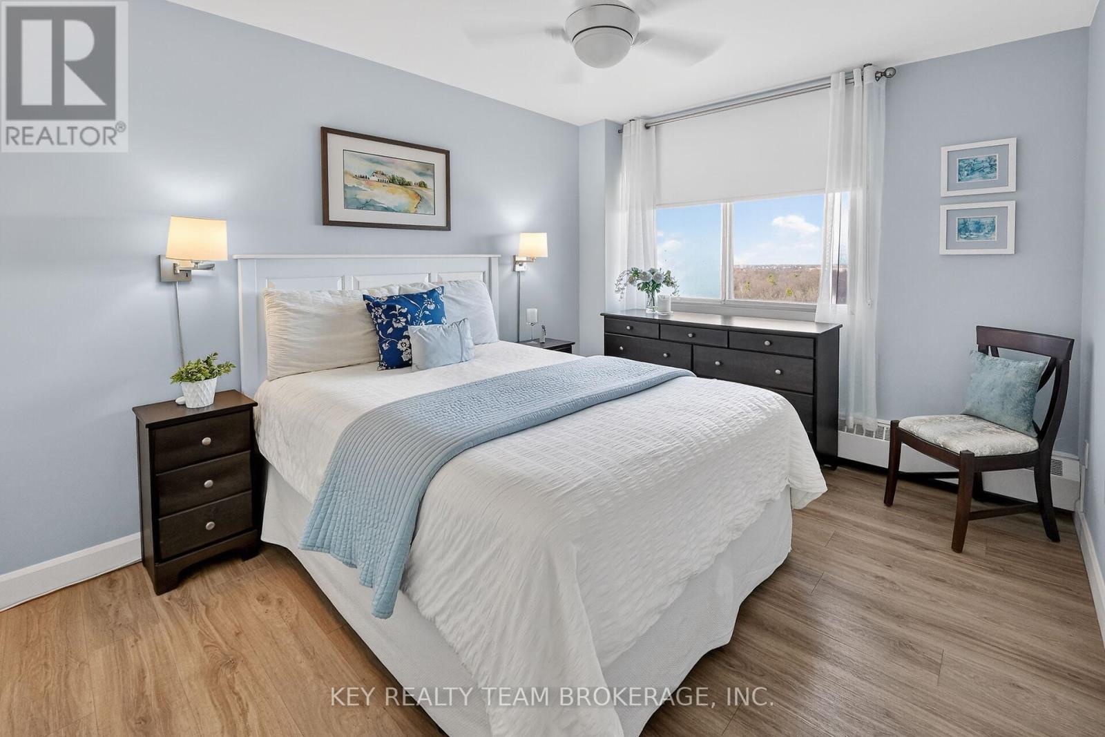 1107 - 15 Towering Heights Boulevard, St. Catharines (Glendale/Glenridge), ON - Indoor Photo Showing Bedroom