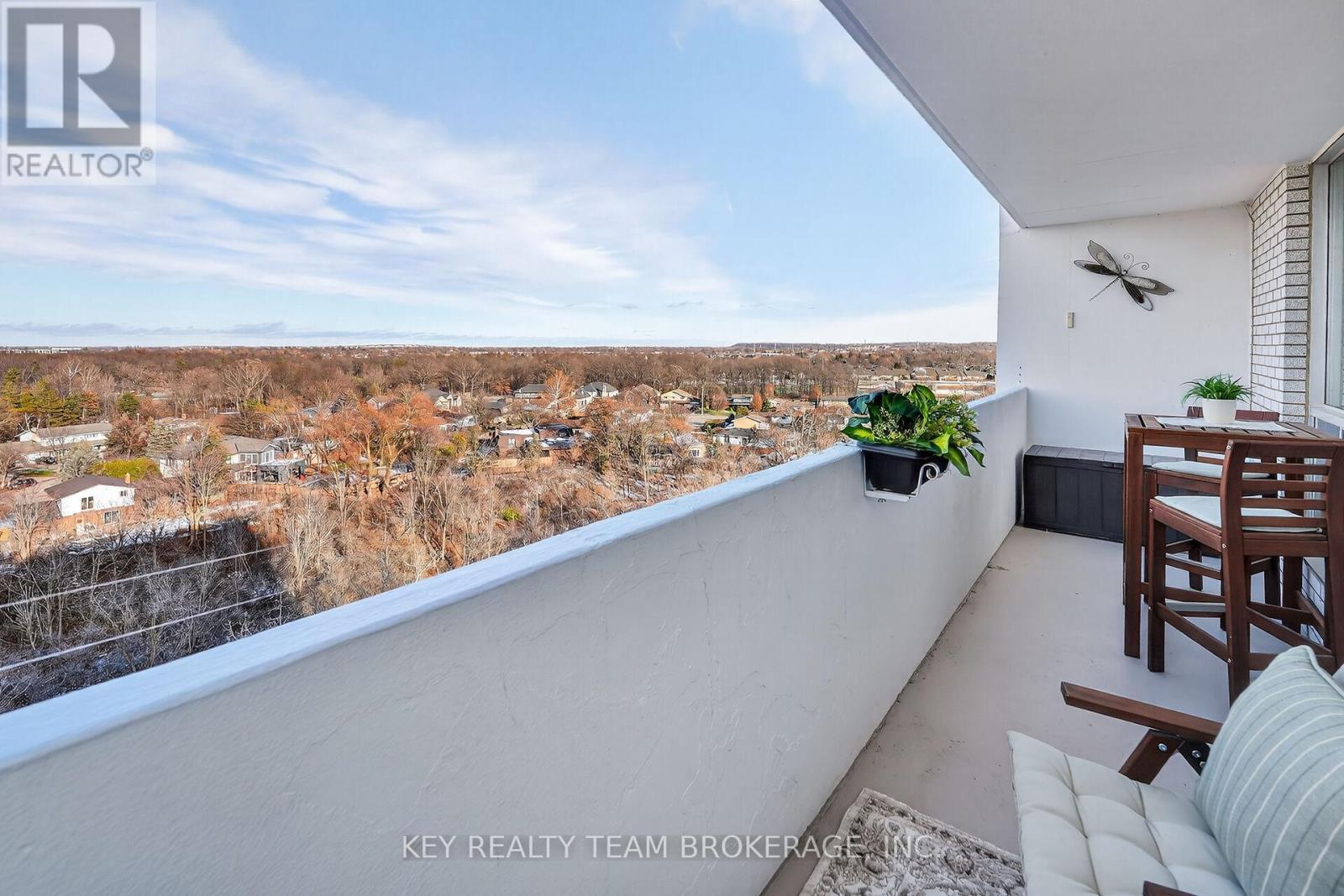 1107 - 15 Towering Heights Boulevard, St. Catharines (Glendale/Glenridge), ON - Outdoor With Balcony