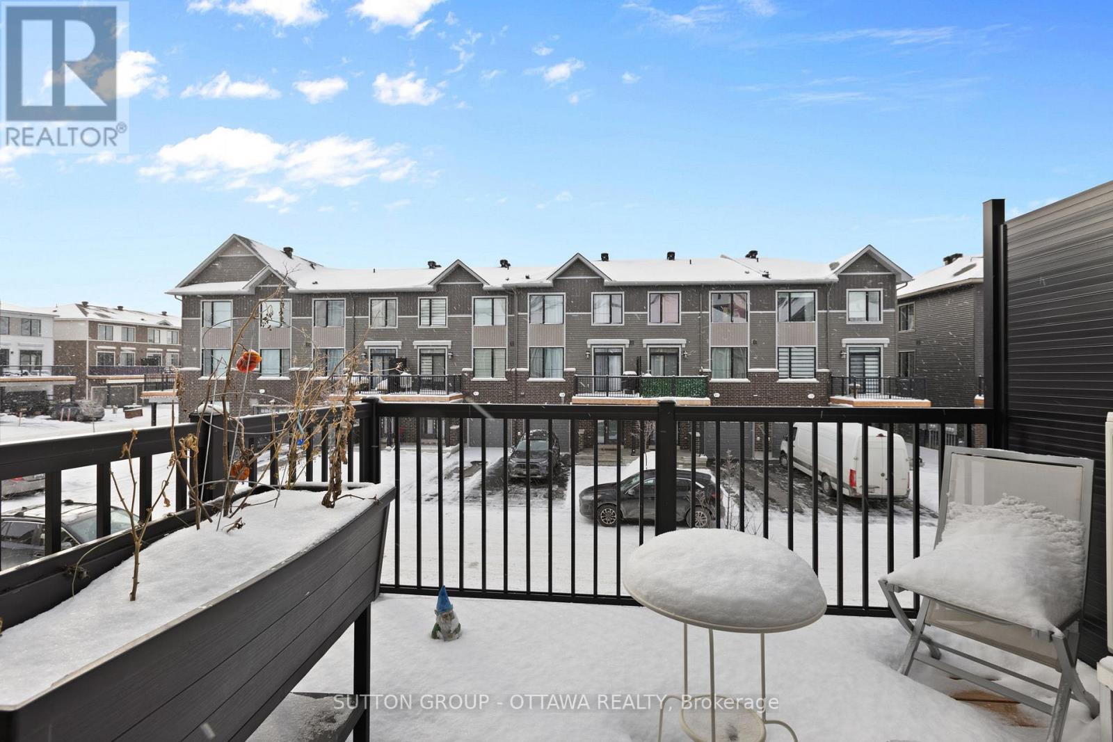 806 Glissade Grove, Ottawa, ON - Outdoor With Balcony